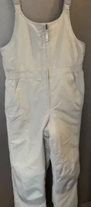 Kids' L.L.Bean Cold Buster Snow Bib Snowsuit Taupe Size 18 Big Kids - Picture 1 of 9