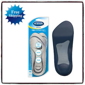 Dr. Scholls Mens Insoles TRI-COMFORT Size, 8-12 1 pair Arch Support Comfort USA