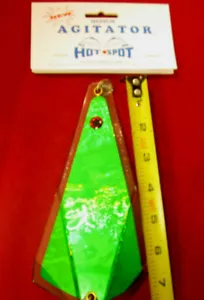 HOT SPOT - AGITATOR Flasher Medium - Green Bubble- Lure #075 - Picture 1 of 4