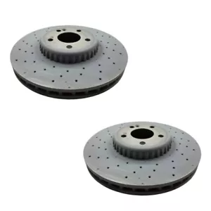 Mercedes-Benz Genuine AMG Brake Discs Pair Vented Front E-Class W213 A0004218700 - Picture 1 of 13