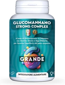 _GLUCOMANNANO STRONG COMPLEX: Formula Sinergicamente Avanzata Con Glucomannano, - Foto 1 di 12