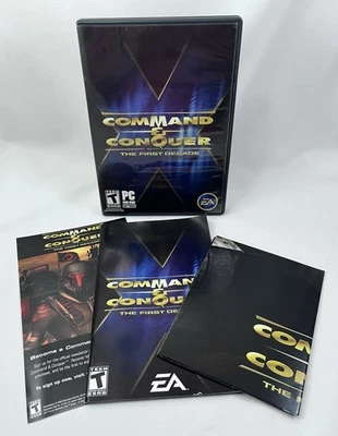 Command & Conquer: The First Decade (PC Windows 2006) Complete w Poster, Inserts - Image 1 of 4