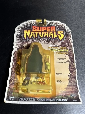 Figura de acción holográfica de colección 1986 Tonka Super Naturals Hooter Ghostling  Foto 1 de 4