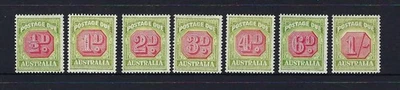 Australia 1938 franqueo adeudado SG D112-18 MLH. Alto valor catálogo Foto 1 de 2
