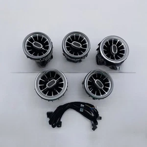 5x 12 Color Air Vent Ambient LED Light Interior For Mercedes Benz W176 W117 X156 - Bild 1 von 10