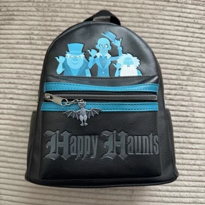 Retired Loungefly Disney The Haunted Mansion Hitchhiking Ghosts Mini Backpack - Picture 1 of 14