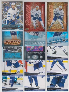 24/25 UD S2 Toronto Maple Leafs w/Inserts (15 Cards) Matthews Nylander YGR + - Bild 1 von 1