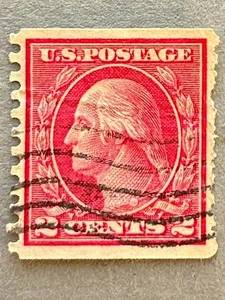 USA 461 / 1915 George Washington Briefmarke / gebraucht / Mängel - Bild 1 von 2