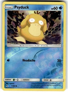 Psyduck Reverse Holo Pokémon Hidden Fates #11/68 - Picture 1 of 2