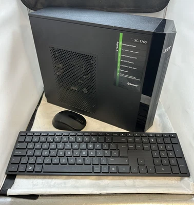 Acer Aspire XC-1760 SFF PC Intel Core i5 12th Gen 8GB RAM 500GB SSD - Windows 11 - Image 1 of 4
