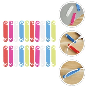  100 Pcs Colored Cable Labels Cord for Electronics Electrical Tags - Afbeelding 1 van 12