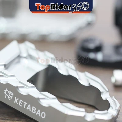 Clavijas delanteras TITANIUM 25 mm extendidas BUZZ para Triumph Daytona 675 R 13-18 17 Foto 1 de 4