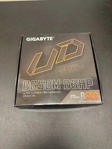 GIGABYTE B650M D3HP AM5 AMD B650 M-ATX Motherboard New Never Used - Picture 1 of 4