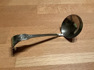 Robbe Berking - Sahnelöffel (12 cm) - Ostfriesenmuster - R&B 90 versilbert - Bild 1 von 7