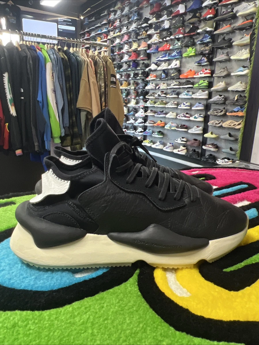 Adidas Y-3 Kaiwa Black Core White GX1053 Yohji Yamamoto Sz 11.5m