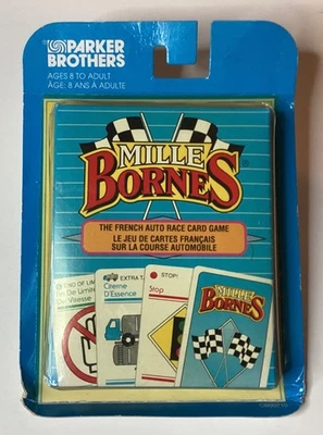 NEW MILLE BORNES FRENCH AUTO RACE CARD GAME PARKER BROTHERS BELGIUM- SEALED - Image 1 of 4