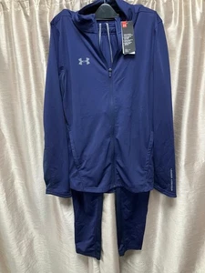 Under Armour Jugend/Herren Trainingsanzug Set in dunkelblau: Größe S - Bild 1 von 15