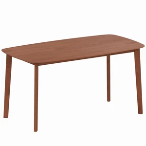 Dining Table Kitchen Rectangular Wood Modern Rustic Furniture 6 Seater Brown - Picture 1 of 12