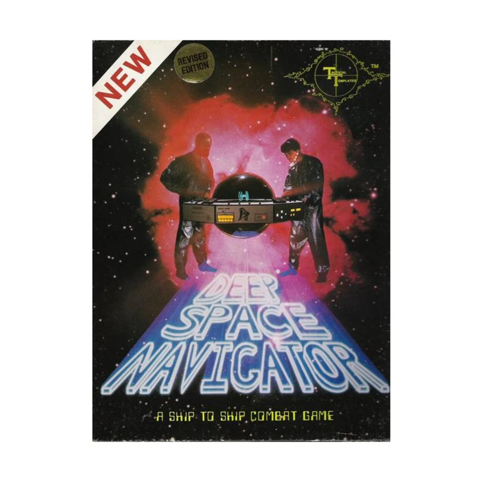 Tactical Templates Boardgame Deep Space Navigator (Revised Ed) Box VG/EX - Image 1 of 1