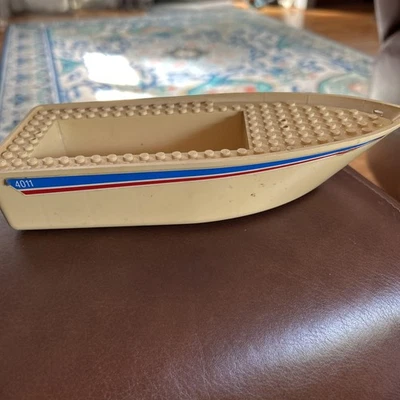 Lego Blanco Barco Casco Flotante Cabina Crucero 4011/de colección con pegatinas Foto 1 de 4