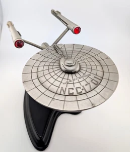 Franklin Mint Star Trek Raumschiff Enterprise NCC-1701 Zinnschiff - 1988 - Bild 1 von 5