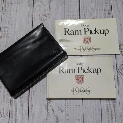 1996 道奇 Ram 卡车 1500 2500 3500 车主操作手册 — 第 1/4 张图片
