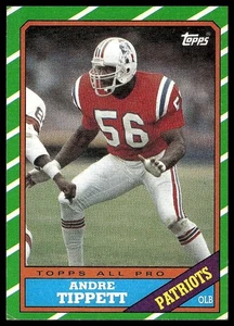 Andre Tippett 1986 Topps #39 - Imagen 1 de 2