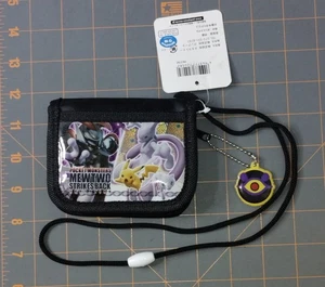 Pokemon 2019 Giappone Pocket Monsters Mewtwo Strikes Back Collana Portafoglio Nintendo - Foto 1 di 2