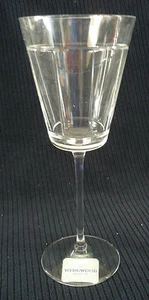 Wedgwood Sloane Quadrat Kristall Wasserglas Kelch London WWCSLS Schliff Ring Neu - Bild 1 von 3