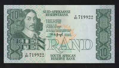 South Africa, 10 Rand, ND(1978-81), P-120a, AUNC Banknote - Image 1 of 2