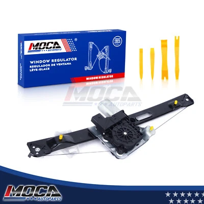 Regulador de ventana eléctrica trasero izquierdo con motor para 06-12 BMW 325i 328i 330xi 335xi M3 Foto 1 de 4