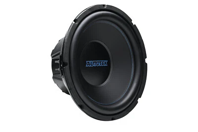 Autotek ATK12D4 12" Car Audio Subwoofer 800 Watt Peak/400w RMS Sub DVC 4 Ohm - Image 1 of 4