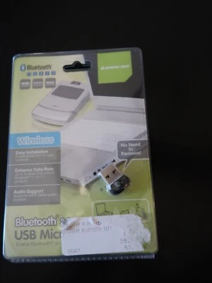 IOGEAR BLUETOOTH 2.0 USB MICRO ADAPTER (Model GBU421) - Image 1 of 2