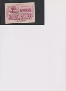 Foglio souvenir esposizione filatelica francobollo USA Francobollo Stati Uniti Scott #778 TIPEX, OG, nuovo di zecca - Foto 1 di 2
