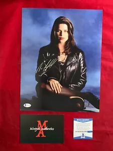 ¡FOTO AUTOGRAFIADA NEVE CAMPBELL FIRMADA 11x14! ¡LA NAVE! ¡AUTENTICIDAD BECKETT! ¡BONNIE! - Imagen 1 de 8