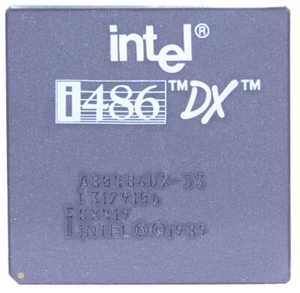 Intel 80486 SX419 33MHz Socket 168 A80486DX-33 - Picture 1 of 2