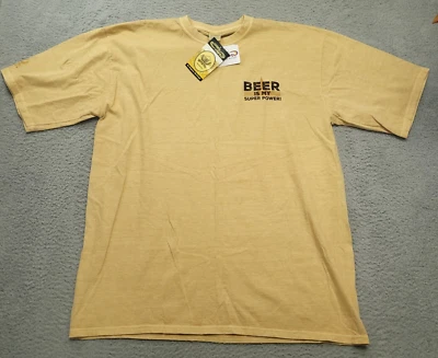 Crazy Shirts Hawaii Men's XXL Beer Dyed Short Sleeve Beer Is My Super Power NWT - Image 1 of 4
