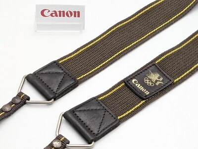 Cleaned [N MINT] Canon 1984 LA Olympic Games Neck Shoulder Strap from Japan - Image 1 of 4