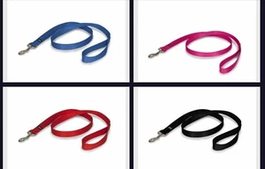 Petsafe Nylon Basic Dog leashes 4ft or 6ft - 4 colors - Picture 1 of 7