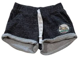 Reflex "Cali Love Heritage" Gray Knit Shorts Girls Size L Good Pre-Owned Cond - Picture 1 of 6