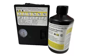 TOYOTA TYRE PUNCTURE REPAIR COMPRESSOR INFLATOR AND 630ml SEALANT EXPIRY 09/2026 - Picture 1 of 1