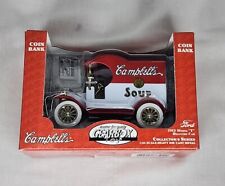 Gearbox 76504 1:24 1912 Campbell's Soup Model T Deliver Car Metal Coin Bank 1997