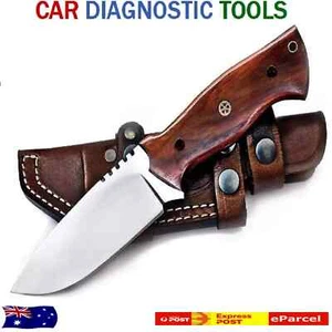 Beautiful Hunting Fivtan Horizontal Bushcraft Knife, Carry Knife with Sheath AU - Bild 1 von 8