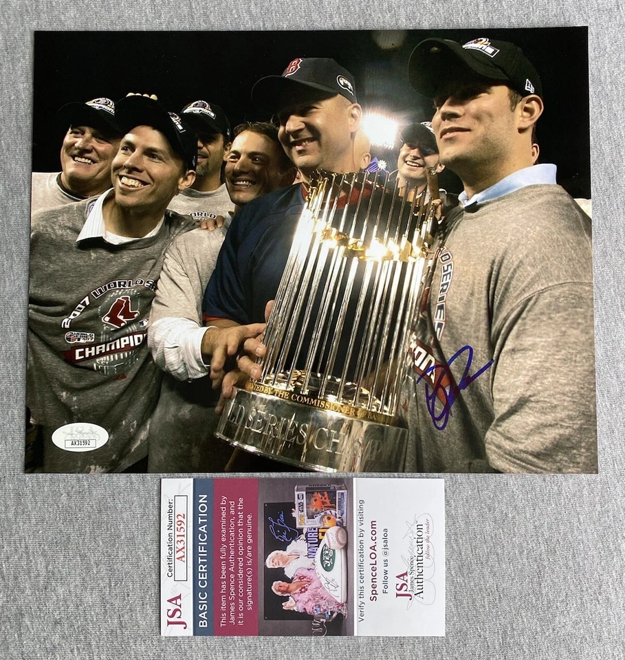 BOSTON RED SOX- TERRY FRANCONA AUTOGRAPH 8x10 PHOTO 2007 WS CHAMPS JSA AX31592 - Image 1 of 1