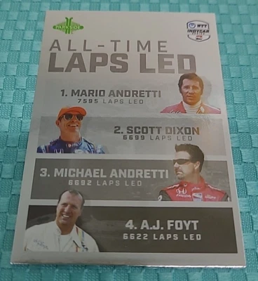 2024 Parkside Indycar Marquee Moments Foil Dixon Mario Andretti AJ Foyt MM-56 - Image 1 of 2