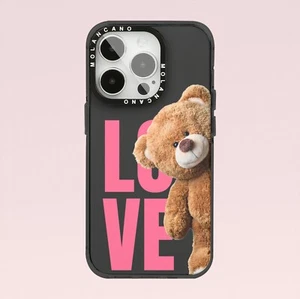 iPhone 16 15 14 13 12 Pro Max Plus Case Shockproof Love Cute Teddy Cover - Picture 1 of 14