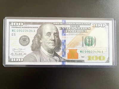 $100 2013 ((ME)) FEDERAL RESERVE CHOICE UNC GEM BU NOTE - Image 1 of 2