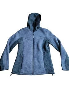 New Balance Womane Fleece Hooded Jacket Full Zip Size Med RN#130893 - Picture 1 of 8
