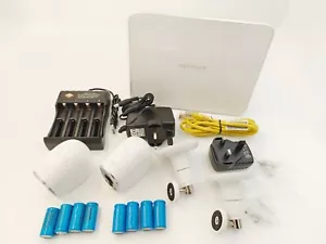 Arlo Base Station VMB3000 + 2 X VMC3030 Smart Wireless Cameras Genuine Netgear - Picture 1 of 1