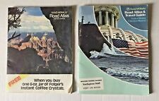 1975 & 1980 Rand McNally Road Atlas Travel Maps Books Lot Of 2 Vintage